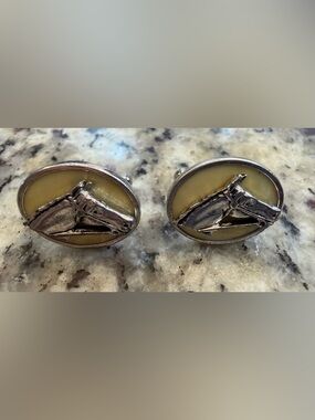Vintage Anson Horse Head CuffLinks